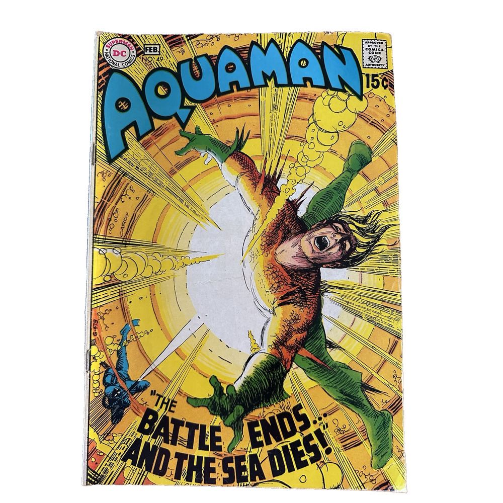 DC Comics, Aquaman, #49 / .15 issues 1970, The Battle Ends.... Good VINTAGE
